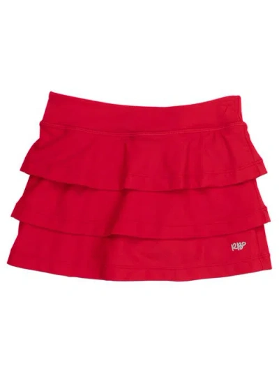 Rufflebutts Babies'  Toddler Girls Upf50+ Active Skort In Red