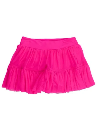 Rufflebutts Babies'  Toddler Girls Upf50+ Active Tulle Skort In Pink