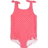 Rufflebutts Kids'  Toddler Girls Upf50+ Tie Shoulder One Piece
