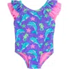 Rufflebutts Baby Girls V-back One Piece