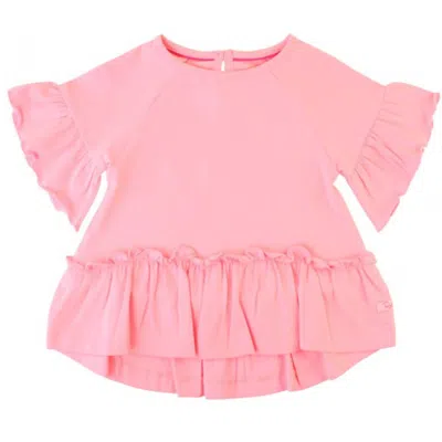 Rufflebutts Kids' Toddlers' Mia Top In Pink