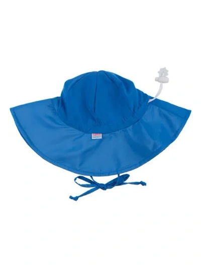 Rufflebutts Babies'  Unisex Upf50+ Sun Protective Hat In Blue