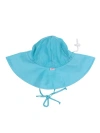 Rufflebutts Kids'  Unisex Upf50+ Sun Protective Hat In Bright Aqua