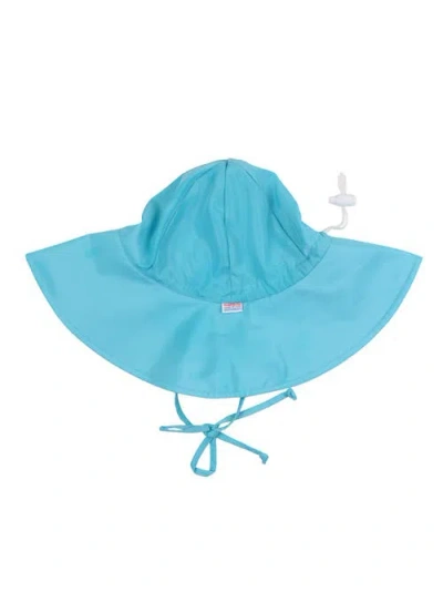Rufflebutts Kids'  Unisex Upf50+ Sun Protective Hat In Bright Aqua