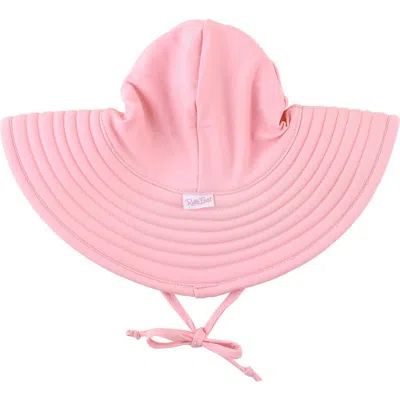Rufflebutts Kids'  Upf50 Sun Protected Swim Hat In Pink