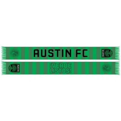 Ruffneck Scarves Austin Fc 2025 Jersey Hook Scarf In Green