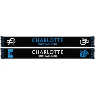 Ruffneck Scarves Charlotte Fc 2025 Jersey Hook Scarf In Black