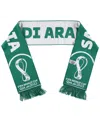Ruffneck Scarves Men's And Women's Saudi Arabia National Team 2022 Fifa World Cup Qatar Scarf In Green,white