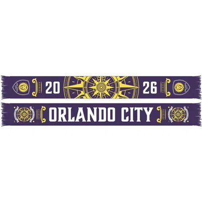 Ruffneck Scarves Orlando City Sc Jersey Hook Scarf In Purple
