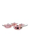 Ruffoni Con Classe 5-piece Cookware Set In Pink