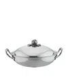 Ruffoni Opus Prima Covered Bowl Pan With Lid In Metallic