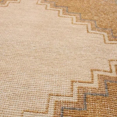 Rug & Kilim 's Beige And Gold-yellow Wool Rug From The Homage Collection In Beige;yellow;gold