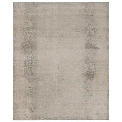 Pre-owned Rug & Kilim 's Contemporary Abstract Rug In Taupe And Rust In Brown