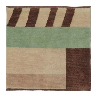 Pre-owned Rug & Kilim 's Contemporary Custom Rug Sample - 5033168 In Brown