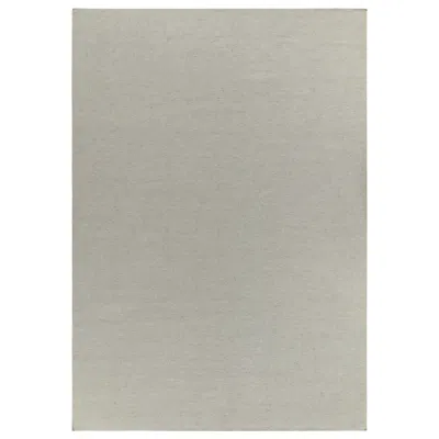 Pre-owned Rug & Kilim 's Contemporary Flatweave Rug In Solid Gray Tones, Alpaca Yarn