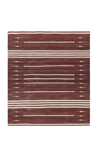 Rug & Kilim - Dhurrie Wool Rug 7x10 - Brown
