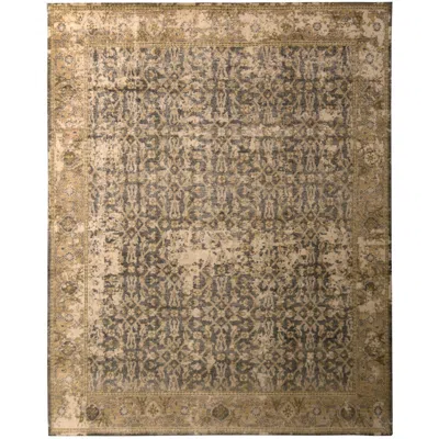 Pre-owned Rug & Kilim 's Hand Knotted Herati Style Rug Beige Brown Classic Pattern