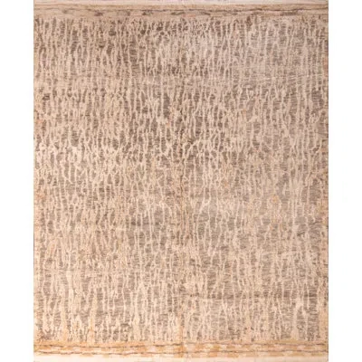Rug & Kilim Hand-knotted Wool Beige Area Rug