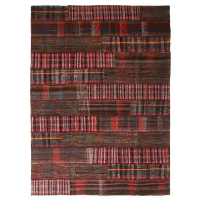 Rug & Kilim Hand-knotted Wool Multicolor Area Rug