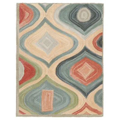 Pre-owned Rug & Kilim Hooked Rug Sample - 28114 In Brown