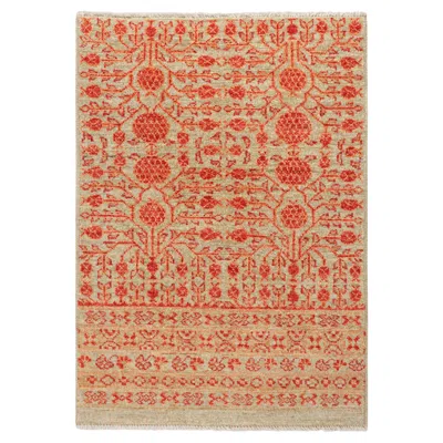 Pre-owned Rug & Kilim 's Khotan Style Rug In Beige-brown With Pomegranate Patterns