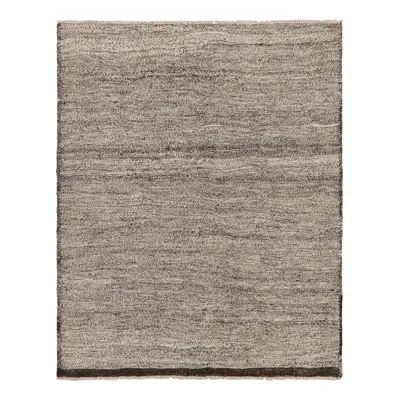 Rug & Kilim Kilim & Flat Weave One-of-a-kind 4'4x5'7 1950s Wool Area Rug In Brown;beige;white;silver;gray;cream