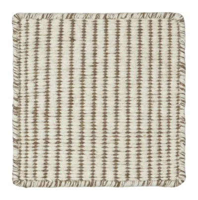 Pre-owned Rug & Kilim 's Modern Flat Weave Custom Rug Sample - 5032294 In Sand