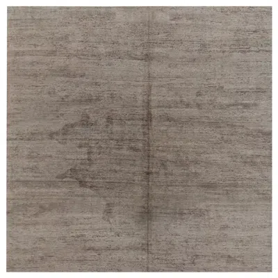 Pre-owned Rug & Kilim 's Modern Textural Rug In Neutral Taupe And Gray Tone-on-tone