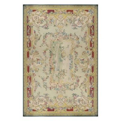 Rug & Kilim One-of-a-kind 14'4x21'4 1910s Wool Area Rug In Blue;brown;red;beige;gold;white;green;cr
