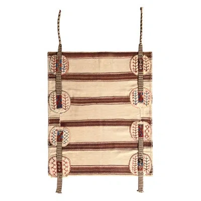 Rug & Kilim One-of-a-kind  Hand-knotted 1950s 3'7" X 4'2" Wool Area Rug In Beige