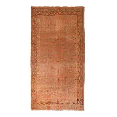 Rug & Kilim One-of-a-kind Hand-knotted 1960s Khotan Pink 5'8" X 10'8" Wool Area Rug
