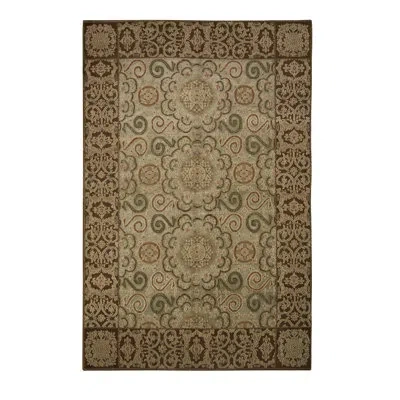 Rug & Kilim One-of-a-kind Hand-knotted 2010s Art Deco Beige 6' X 9' Area Rug
