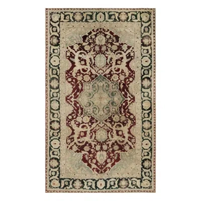 Rug & Kilim One-of-a-kind Hand-knotted Before 1900 Agra Beige 10' X 16'8" Wool Area Rug