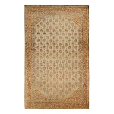 Rug & Kilim One-of-a-kind Rectangle 11'11”x19'3” Wool Area Rug In Gold