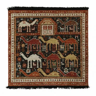 Rug & Kilim One-of-a-kind Wool Area Rug In Black