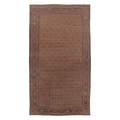 Rug & Kilim Oversized Antique Sultanabad Rug In Geometric Design -  In Brown