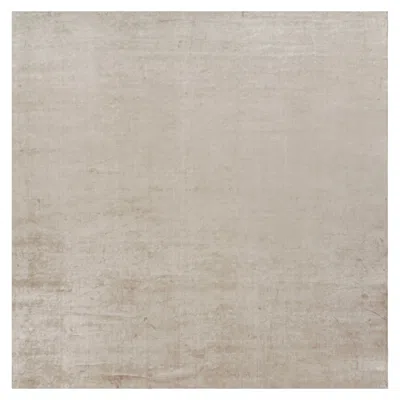 Pre-owned Rug & Kilim 's Oversized Contemporary Textural Solid Rug In Beige Tones In Brown
