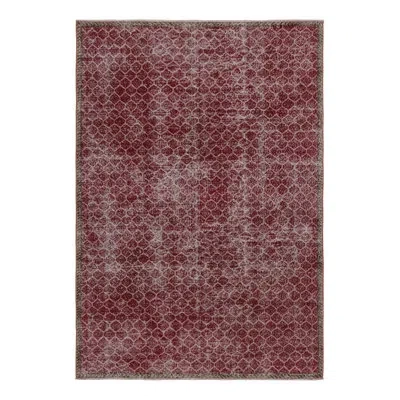 Rug & Kilim Rectangle 6'7" X 9'6" Area Rug In Brown;red;beige