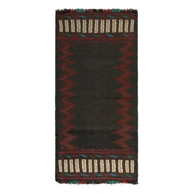 Rug & Kilim Rectangle  Wool Area Rug In Black;brown;red;beige;green