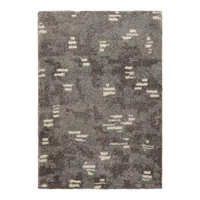 Rug & Kilim Rectangle  Wool Area Rug In Black;white;silver;gray