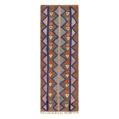 Rug & Kilim Rectangle  Wool Area Rug In Blue;beige;pink