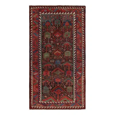 Rug & Kilim Rectangle Wool Area Rug In Blue;brown;beige;green