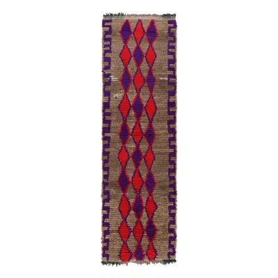 Rug & Kilim Rectangle  Wool Area Rug In Blue;brown;red