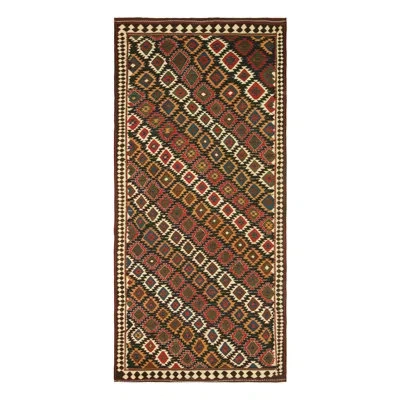 Rug & Kilim Rectangle Wool Area Rug In Blue;brown;red;beige;gold