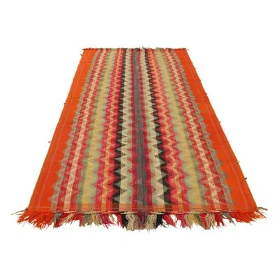 Rug & Kilim Rectangle Wool Area Rug In Multi