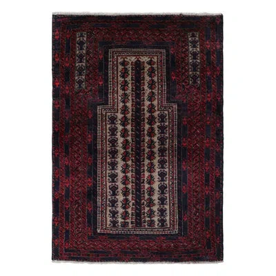 Rug & Kilim Rectangle Wool Area Rug In Brown