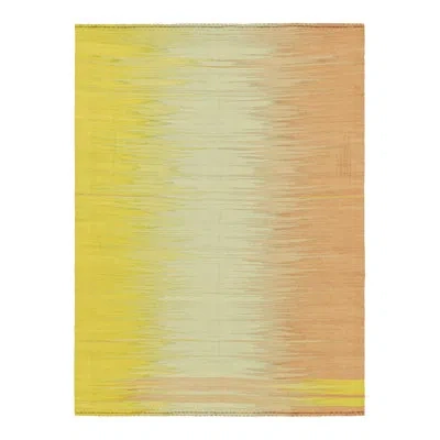 Rug & Kilim Rectangle Wool Area Rug In Blue;green