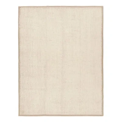 Rug & Kilim Rectangle Wool Area Rug In Brown,beige,cream
