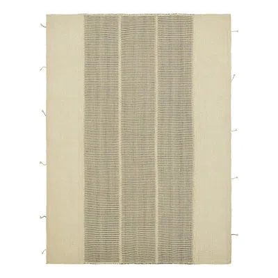 Rug & Kilim Rectangle Wool Area Rug In Brown;beige;white;gray;cream
