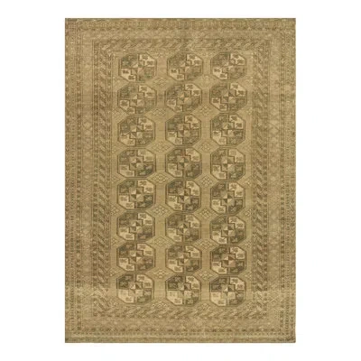 Rug & Kilim Rectangle Wool Rug In Brown